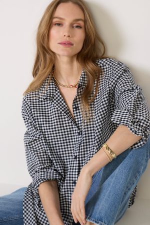 Seaport Button Up Top