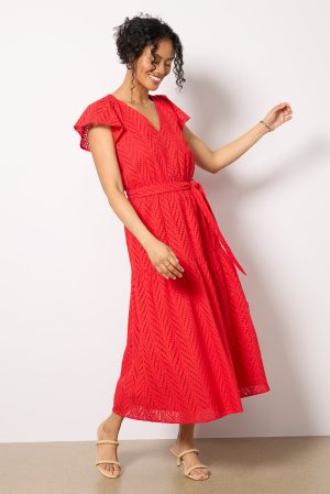 Daisy Eyelet Dress