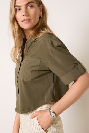 Nelson Cropped Shirt