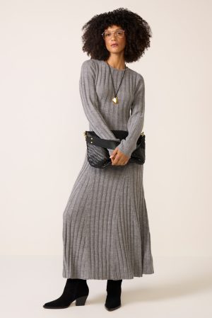 Babysoft Fit n Flare Midi Dress