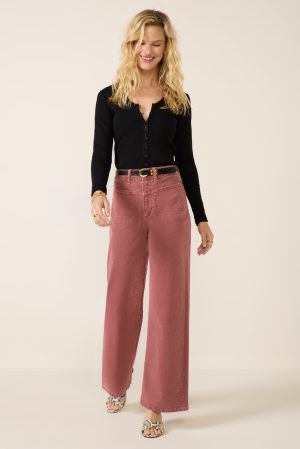 Anessa W/ Front Yoke Wide Leg 31` Jean