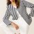 Creamnavystripe